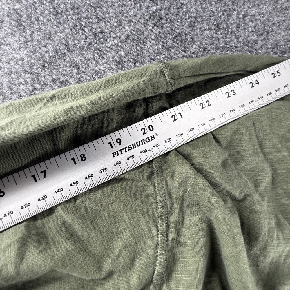 Intimately Free People Olive Green Slub Knit V-Neck Maxi Dress Small 0551 - Picture 5 of 8